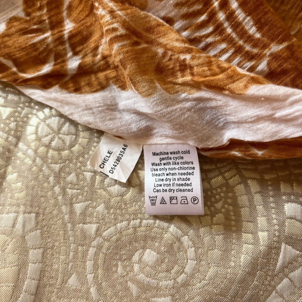 Diane Von Furstenberg Floral Print Gauzy Cotton Strapless CHELE Dress US 4 - Picture 7 of 7